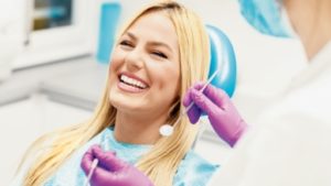 A Teeth Whitening Patient