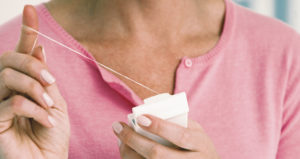 A person holding an object